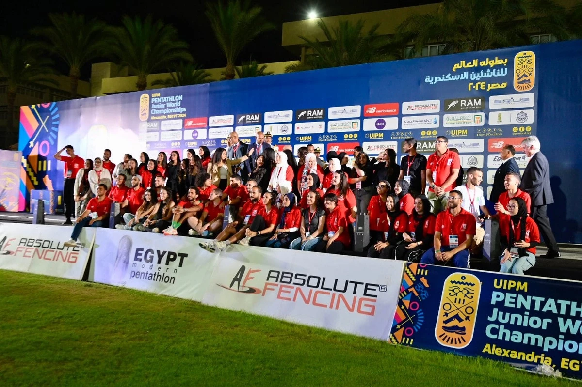 His Excellency Professor Dr. Ismail Abdel Ghaffar, President of the Academy, and Dr. Ashraf Sobhi, Minister of Youth and Sports, witnessed the distribution of medals for the World Junior Modern Pentathlon Championship, which was held on the stadiums The Arab Academy for Science, Technology and Maritime Transport in Alexandria during the period (25-30) June 202411