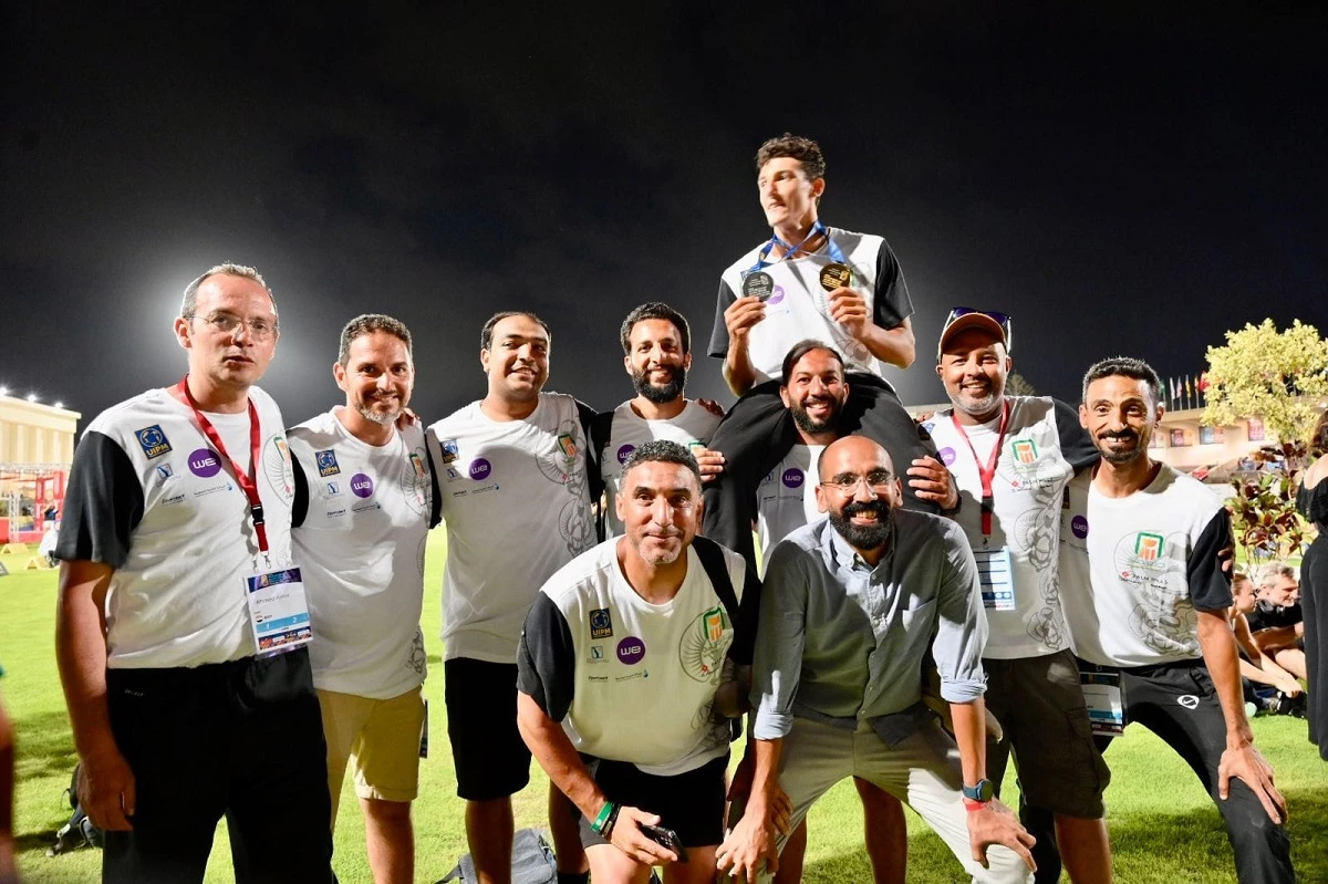 His Excellency Professor Dr. Ismail Abdel Ghaffar, President of the Academy, and Dr. Ashraf Sobhi, Minister of Youth and Sports, witnessed the distribution of medals for the World Junior Modern Pentathlon Championship, which was held on the stadiums The Arab Academy for Science, Technology and Maritime Transport in Alexandria during the period (25-30) June 202411