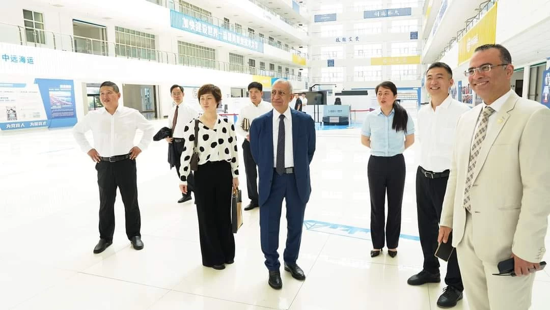 Signing of a Joint Cooperation Agreement to Implement the First Technical Diploma in Port Logistics, Maintenance, and Operation of Port Equipment, in Collaboration Between Port Training Institute and Qingdao Harbour Vocational & Technical College.3