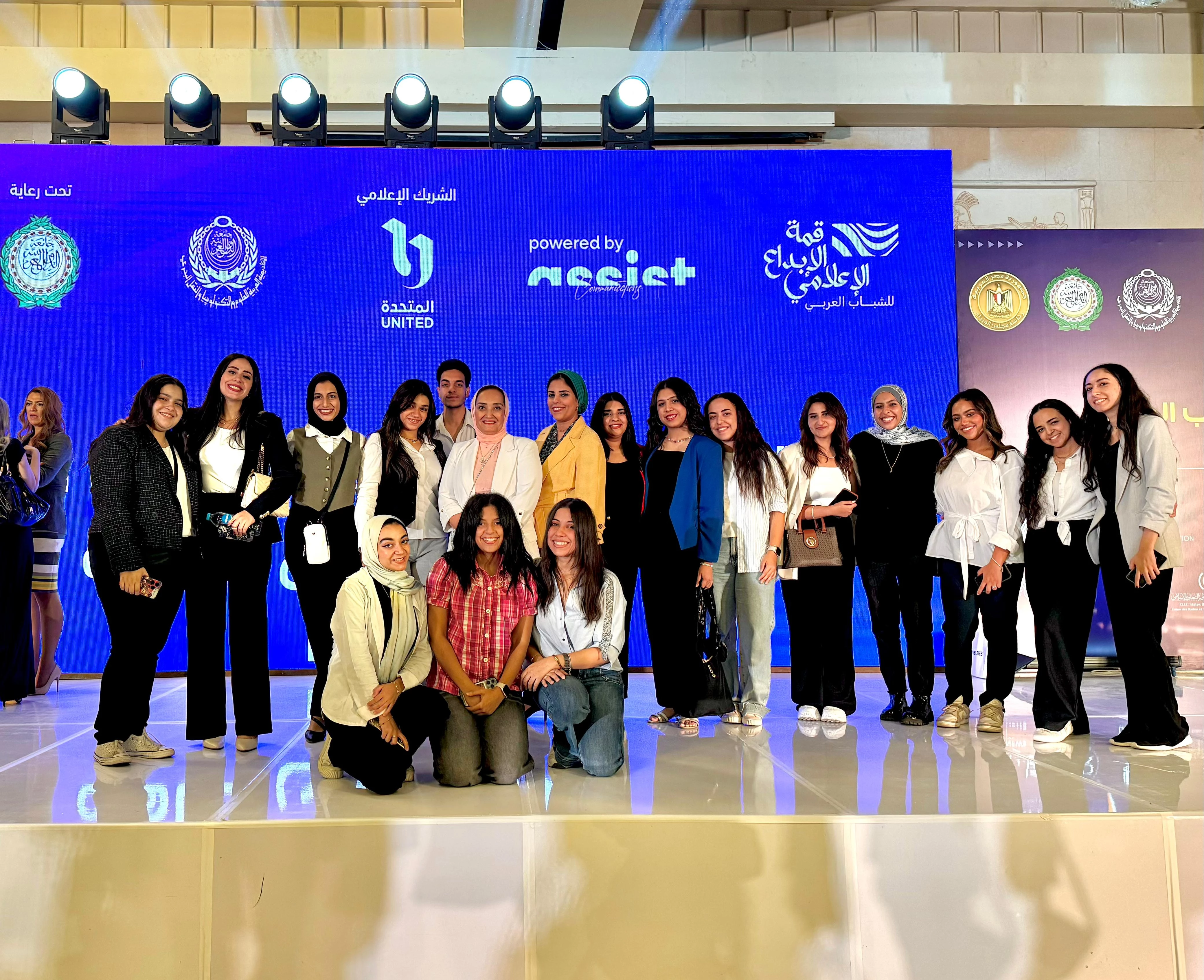 College of Language and communication in Alexandria Ranks first Across Four Categories at the Arab Youth Media Creativity Summit Competition.