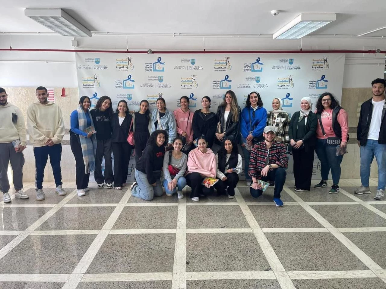 A visit to Cancer Hospital in Borg Alarab2