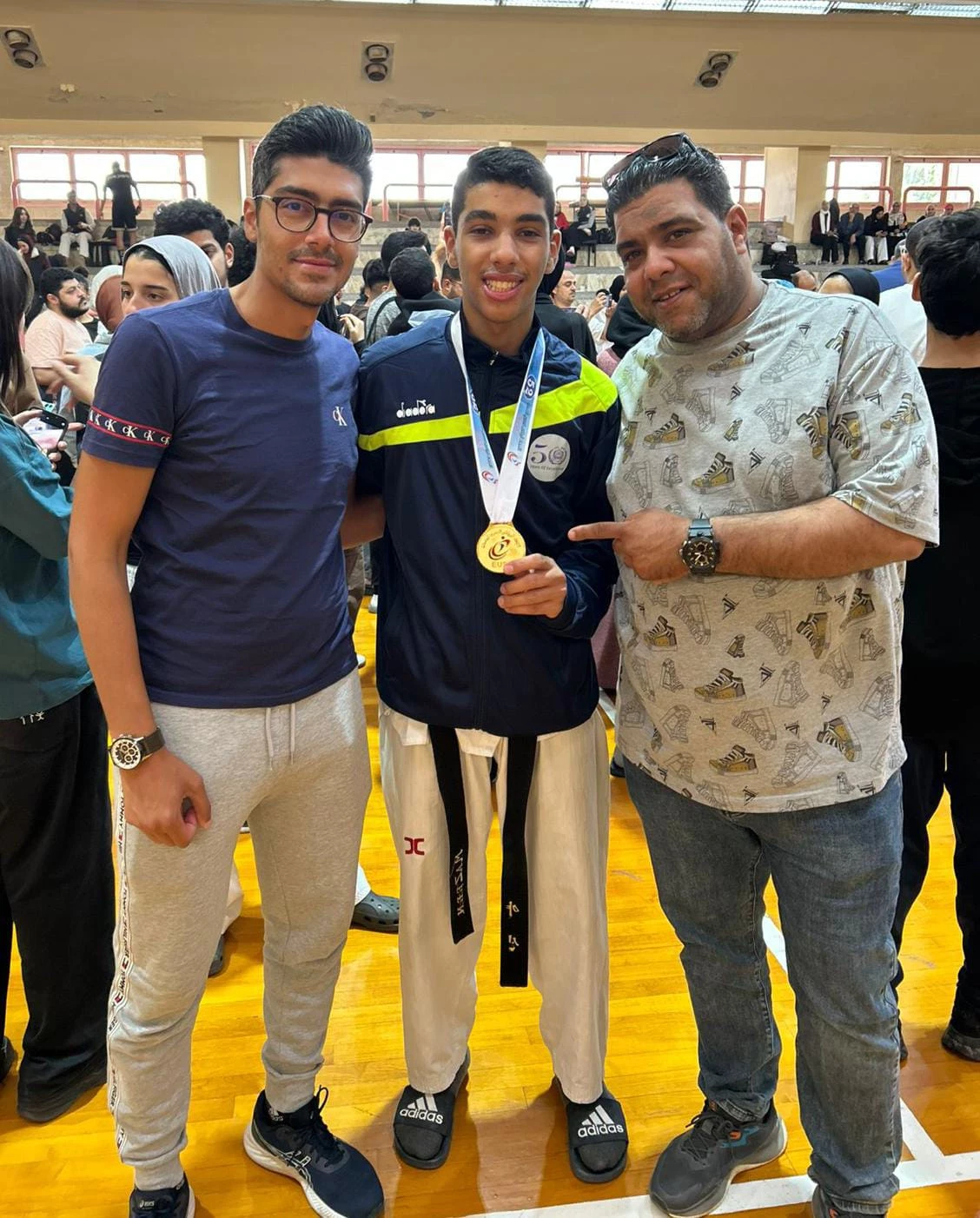 Congratulations from the president of the academy to our heroes, the stars of the Academy's taekwondo team, on the occasion of their achievement of 4 various medals during the competitions of the Egyptian universities Championship
