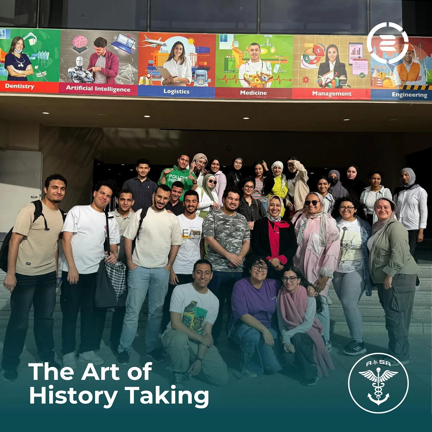 Mastering the Art of Patient History with Dr. Hanaa Nagdy — Organized by AMSA Alamein