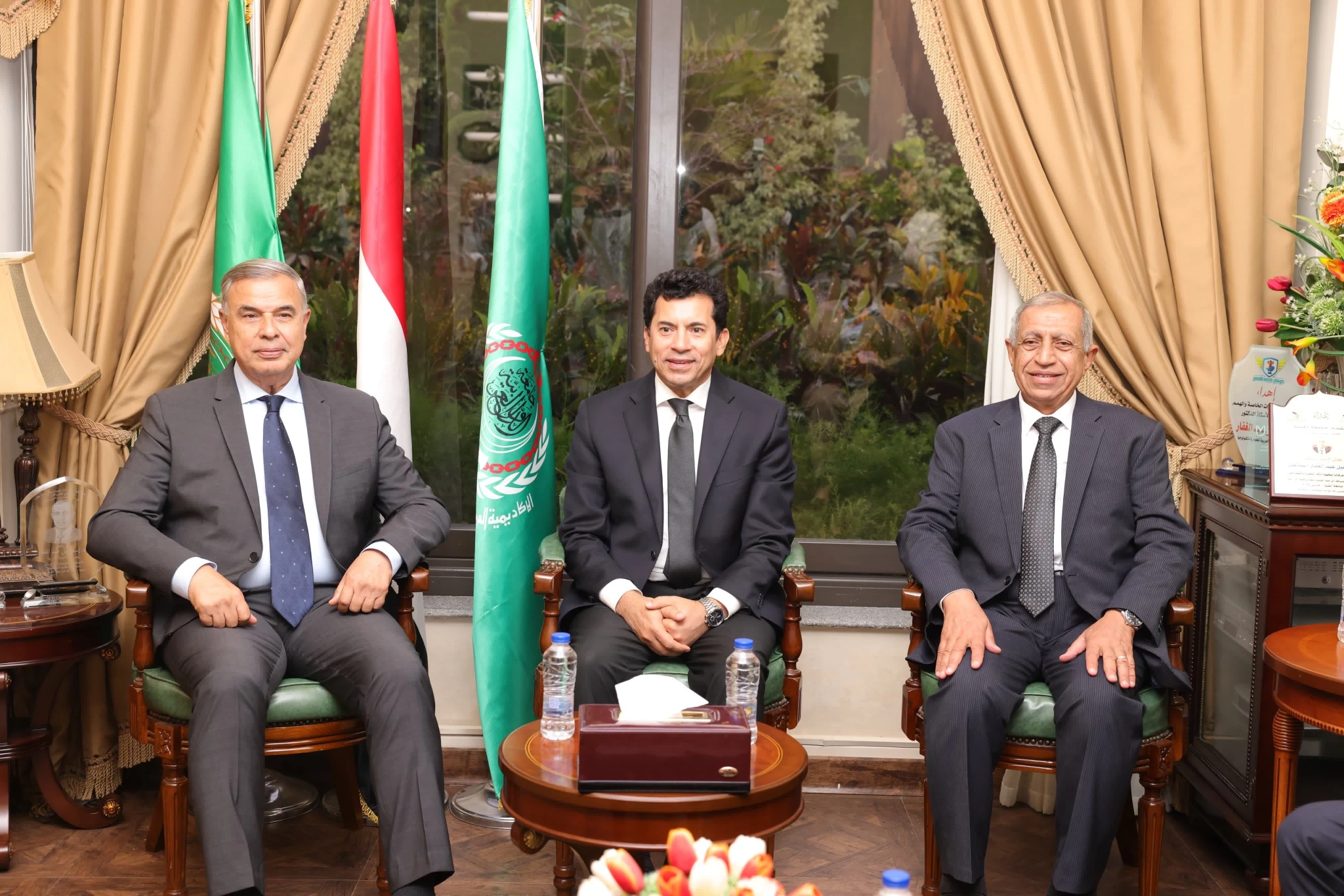 الأكاديمية العربية  تحتضن انطلاق بطولة العالم للشباب تحت 15 عامًا والبطولة العربية الأولى للخماسي الحديث