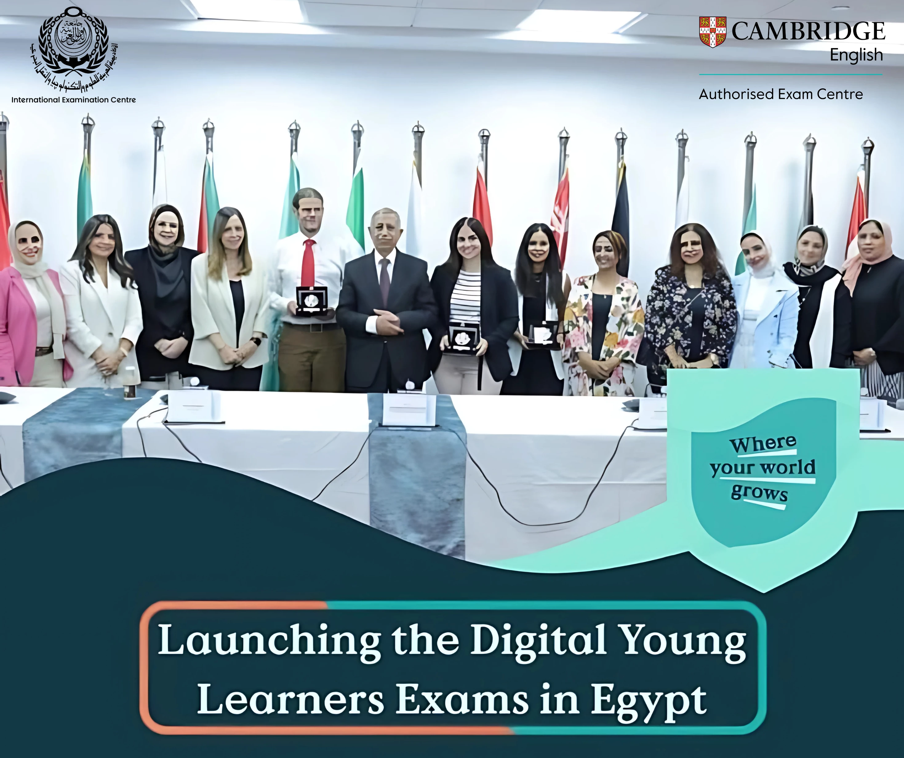 Launching the Digital Young Learners Exams Press Conference