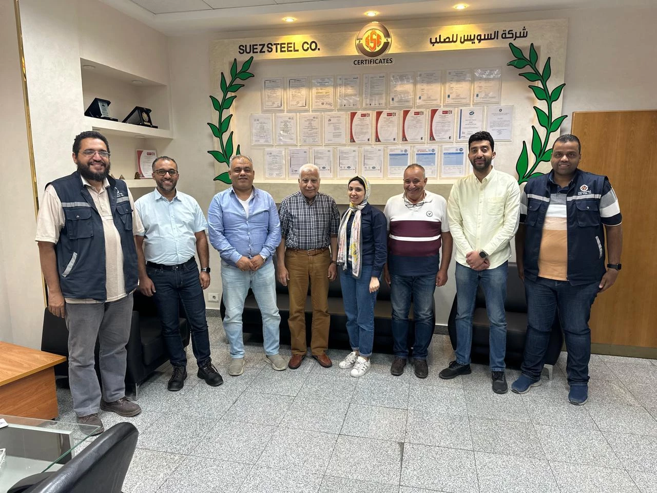 PQI Supports El-Sewedy Steel