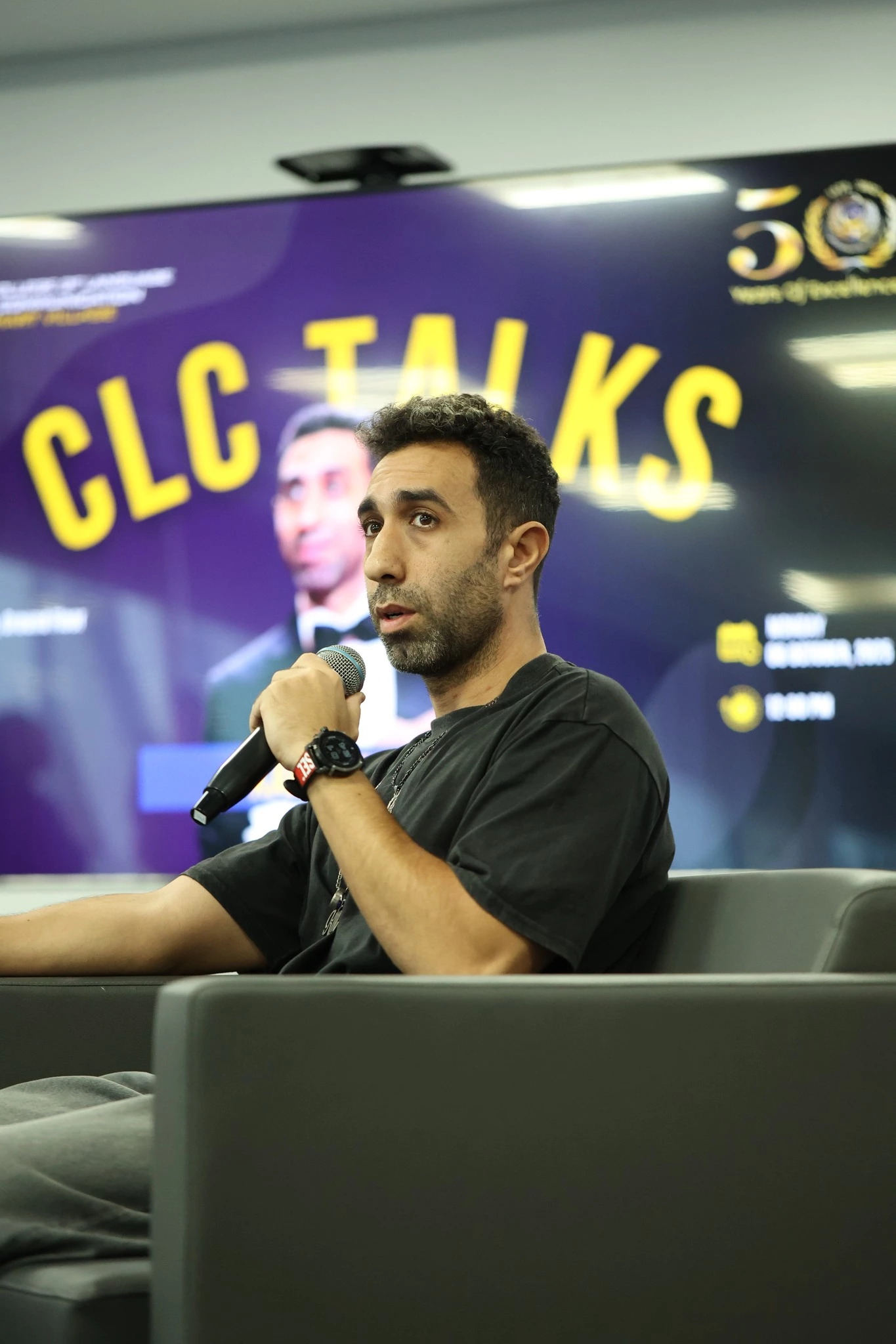 College of Language and Communication Hosts Inspiring Filmmaking Event with Kareem El Adl3