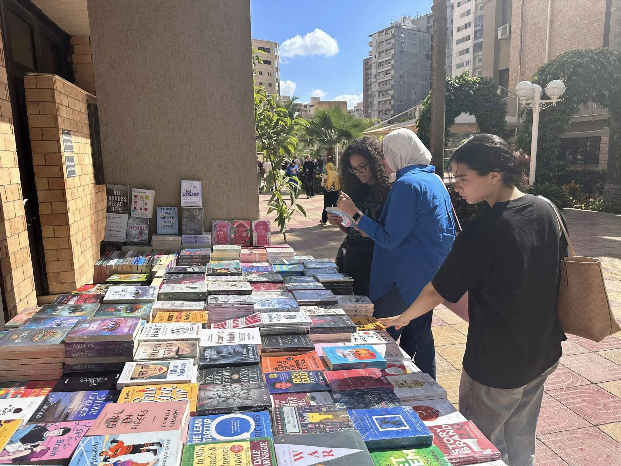 The Department of Cultural and Social Activities in Miami organized the book fair at the Arab Academy for Science and Technology to promote the culture of reading and develop intellectual awareness among students - during the period from October 11 to 16, 2025.13