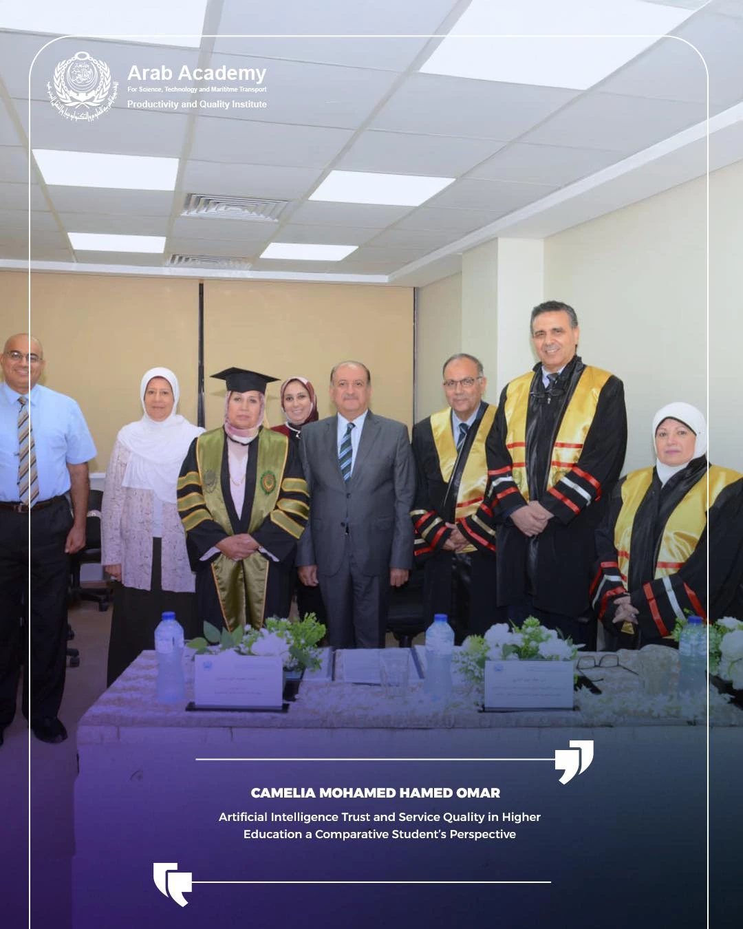 AI and Service Quality in Higher Education Viva