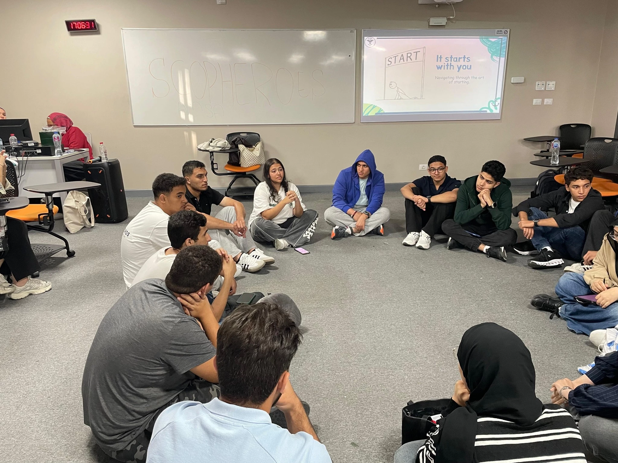 AMSA Medical Family Workshop at AAST Alamein Campus4