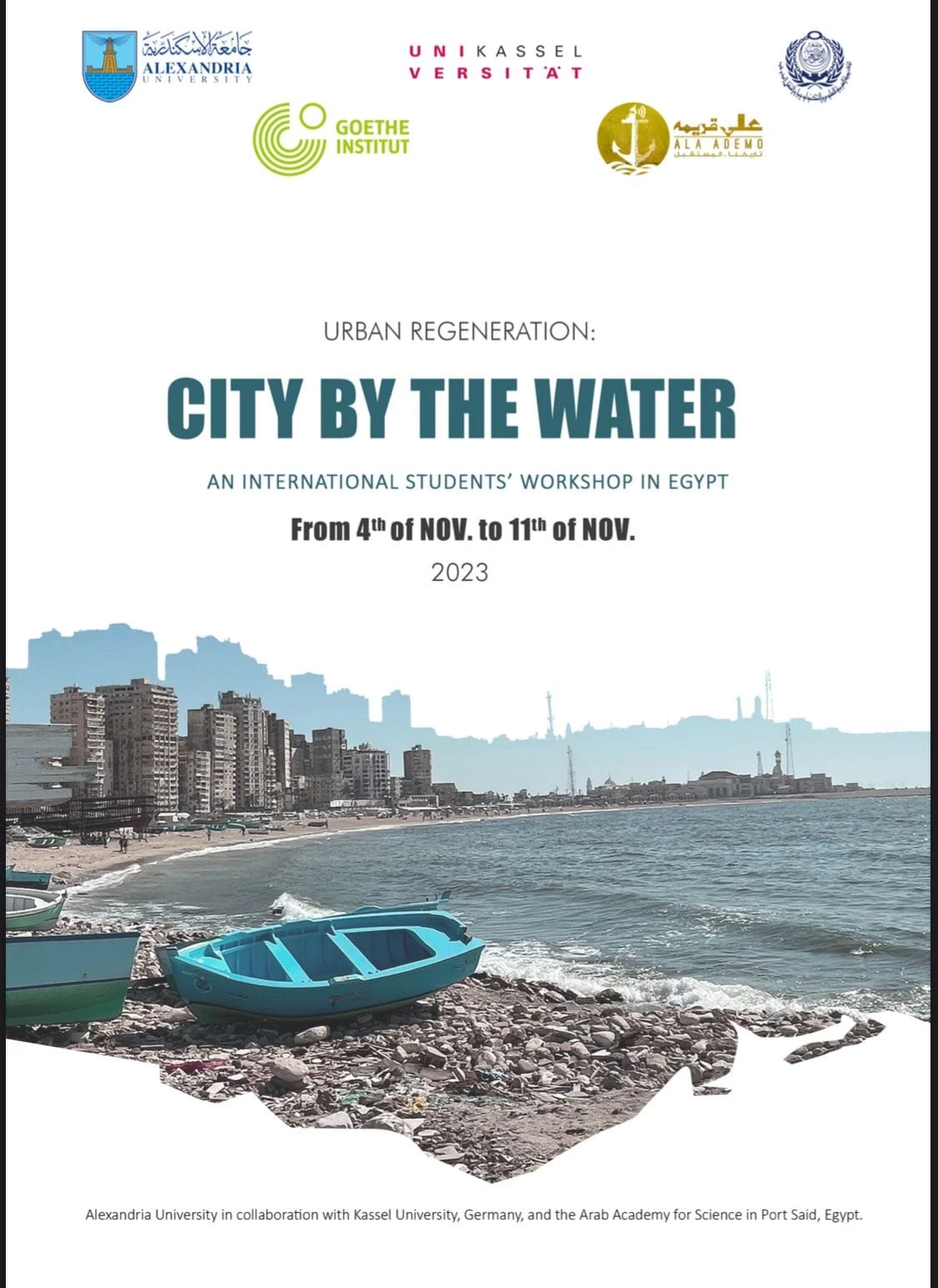 City by the water