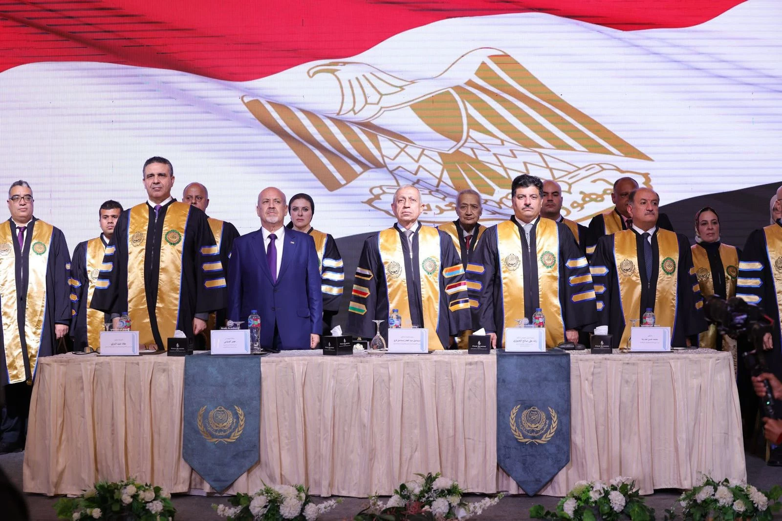 الأكاديمية العربية تحتفل بتخريج دفعة جديدة من حملة الماجستير والدكتوراه في إدارة الجودة