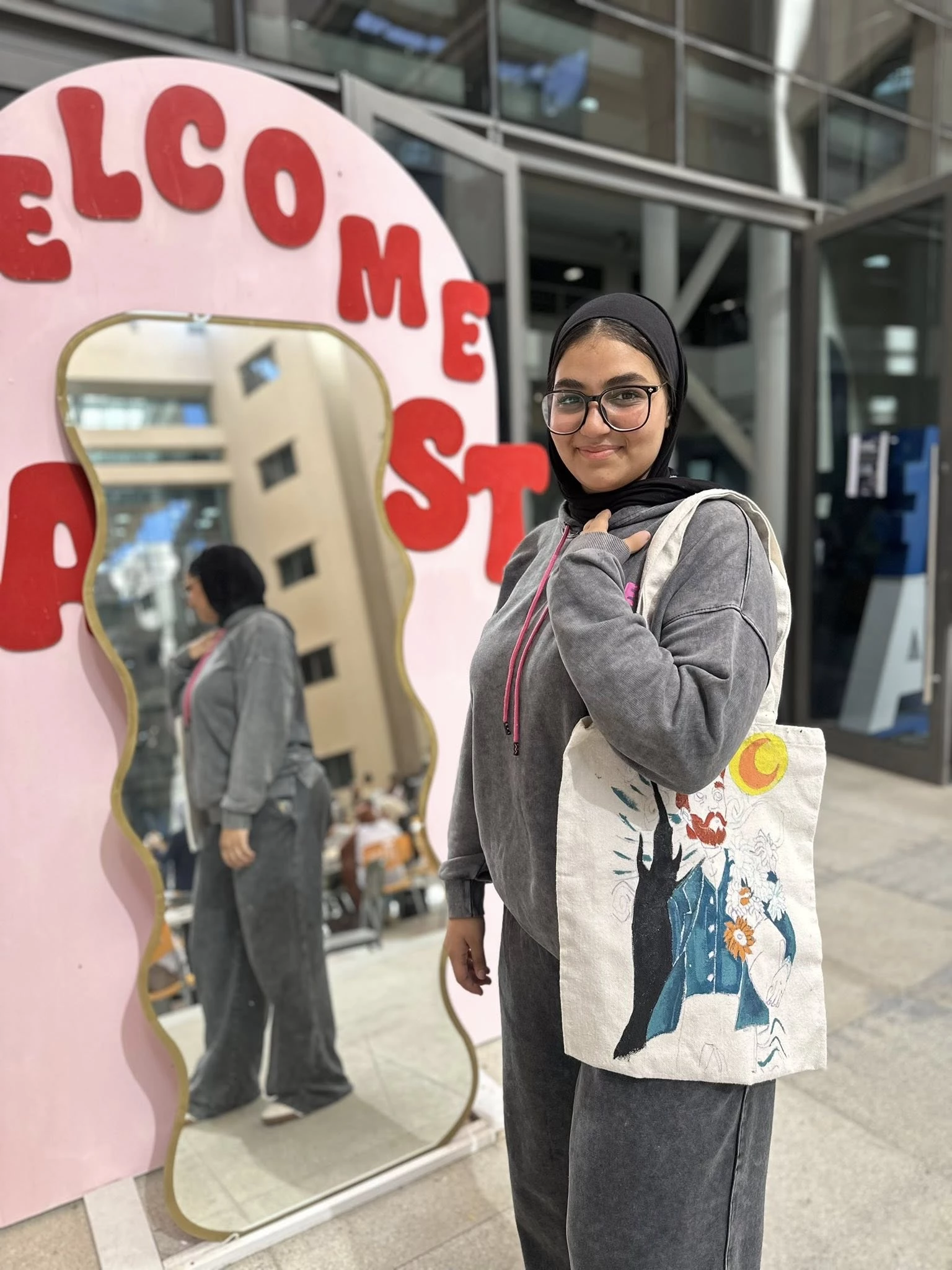 Tote Bag Workshop at AAST Alamein Campus Creativity and Artistic Expression4