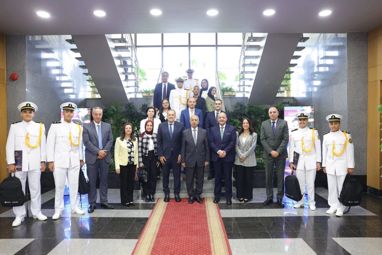 CMA CGM تعاون بين الاكاديمية العربية و مؤسسة