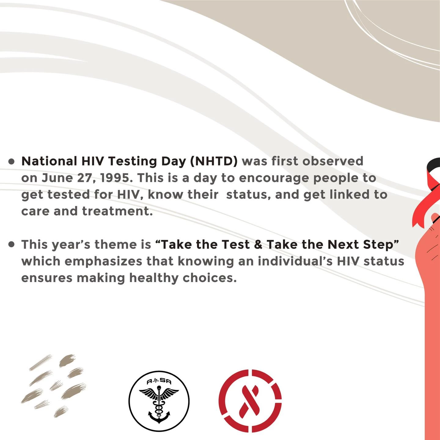 Mark Your Calendar - Observing National HIV Testing Day on June 27th2
