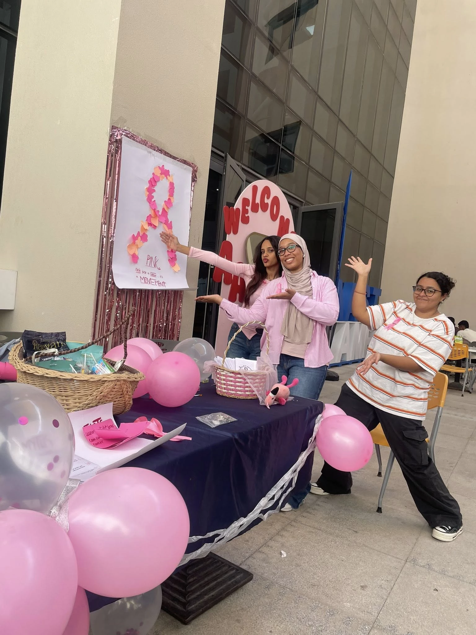 Breast Cancer Awareness Campaign at Alamein Campus by AMSA and Student Affairs6