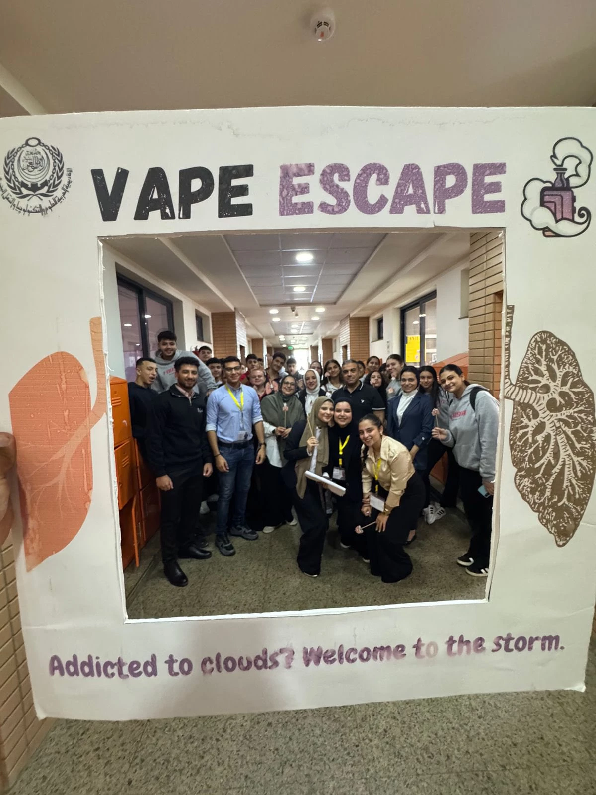 Awareness Seminar on the Dangers of Smoking at AlForsan School3