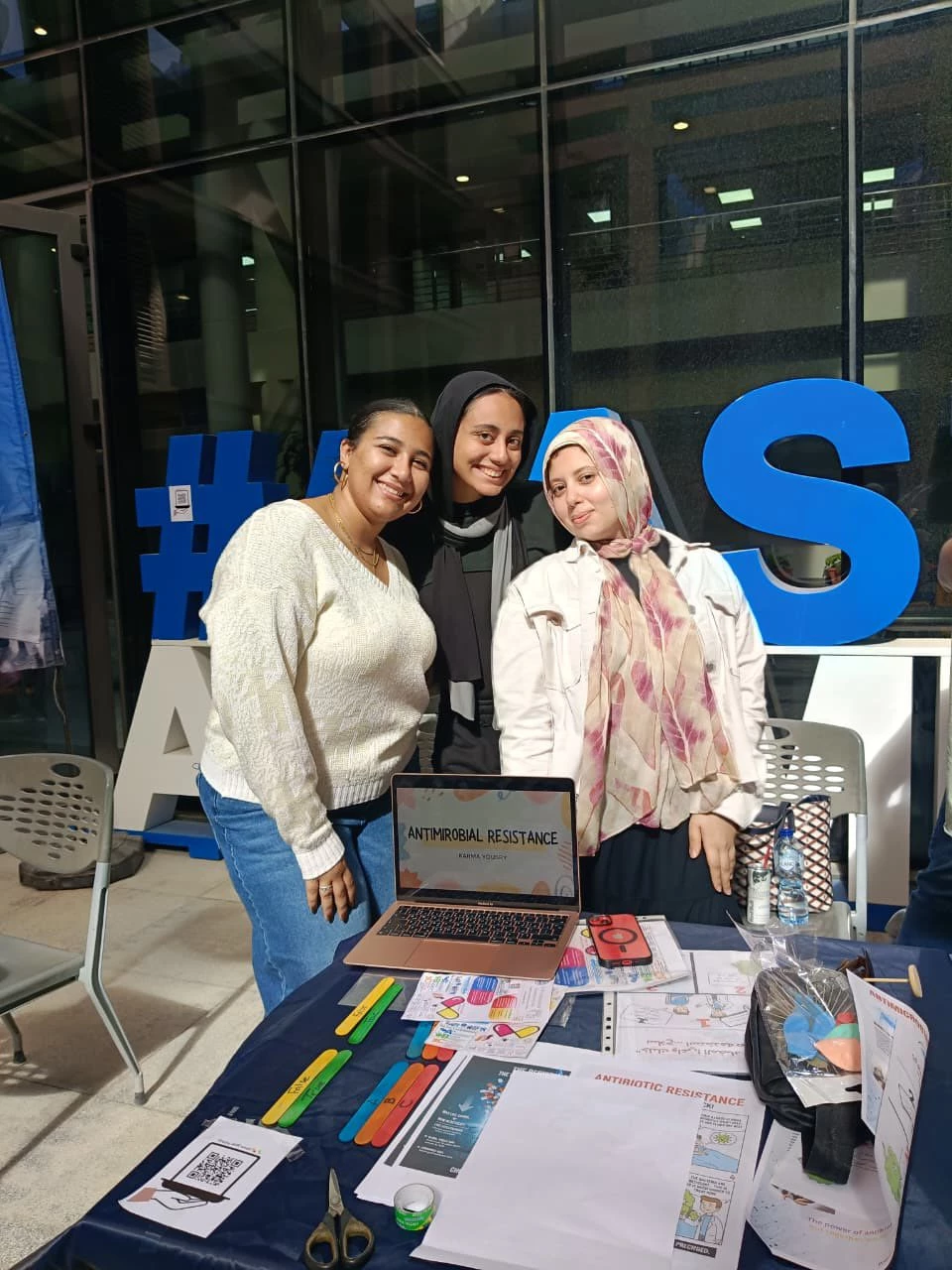 Awareness Day on Antimicrobial Resistance at Alamein Campus3