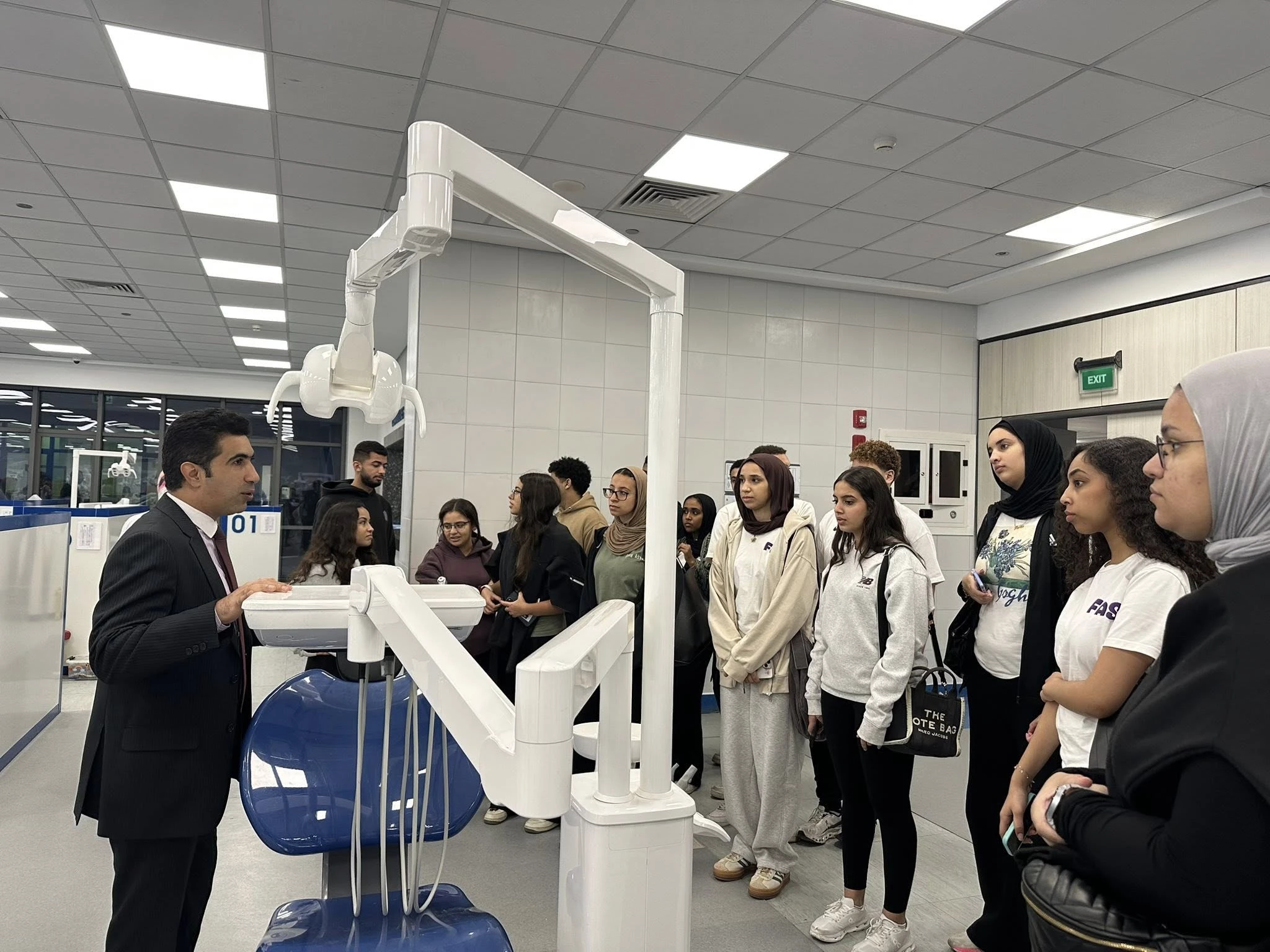 Al-Forsan School Students Visit Alamein Campus3
