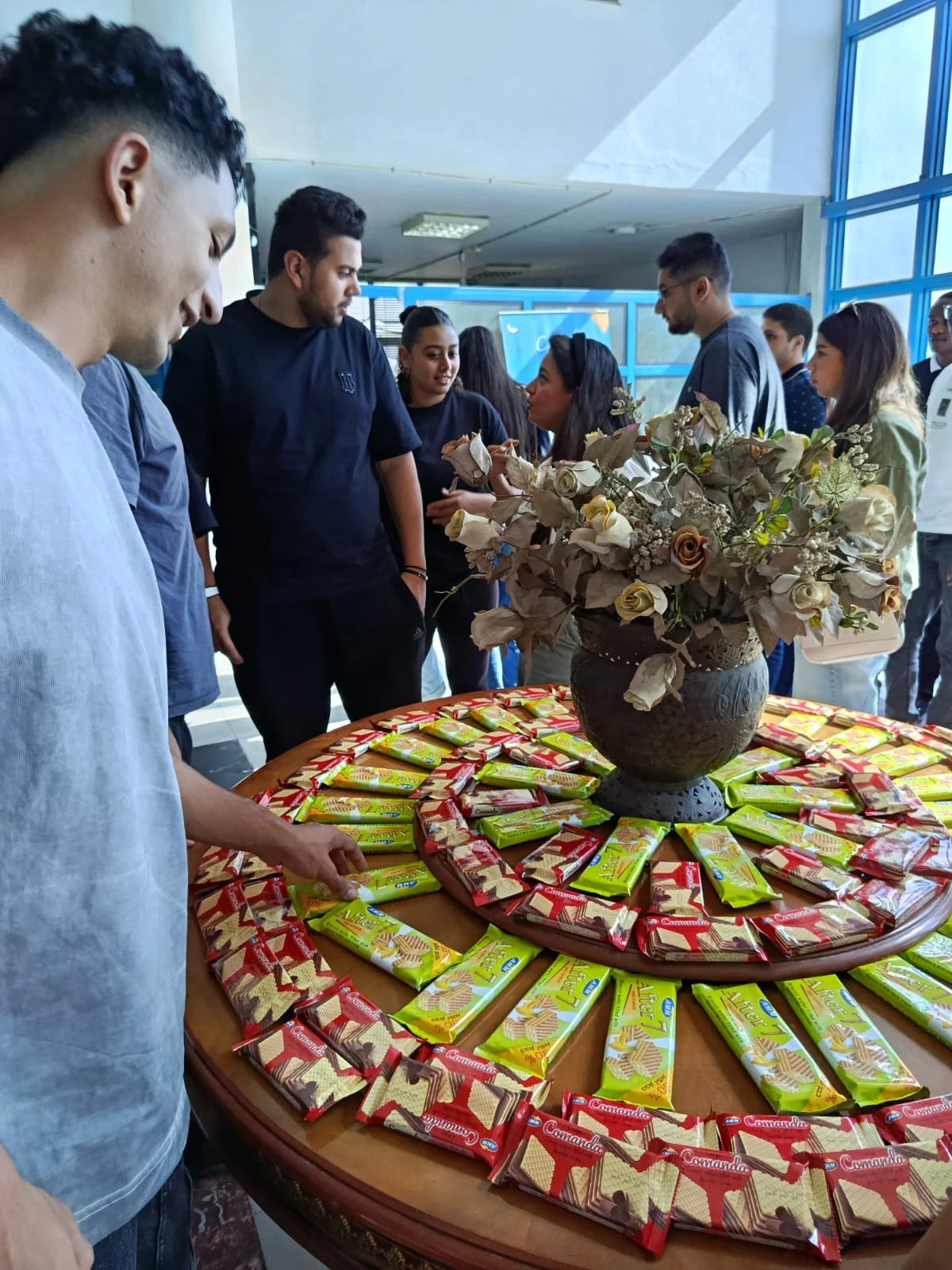 The Cultural and Social Activities Department in Abu Qir organized a scientific trip for international transport and logistics students to “Amco Foods” company – October 30, 202512