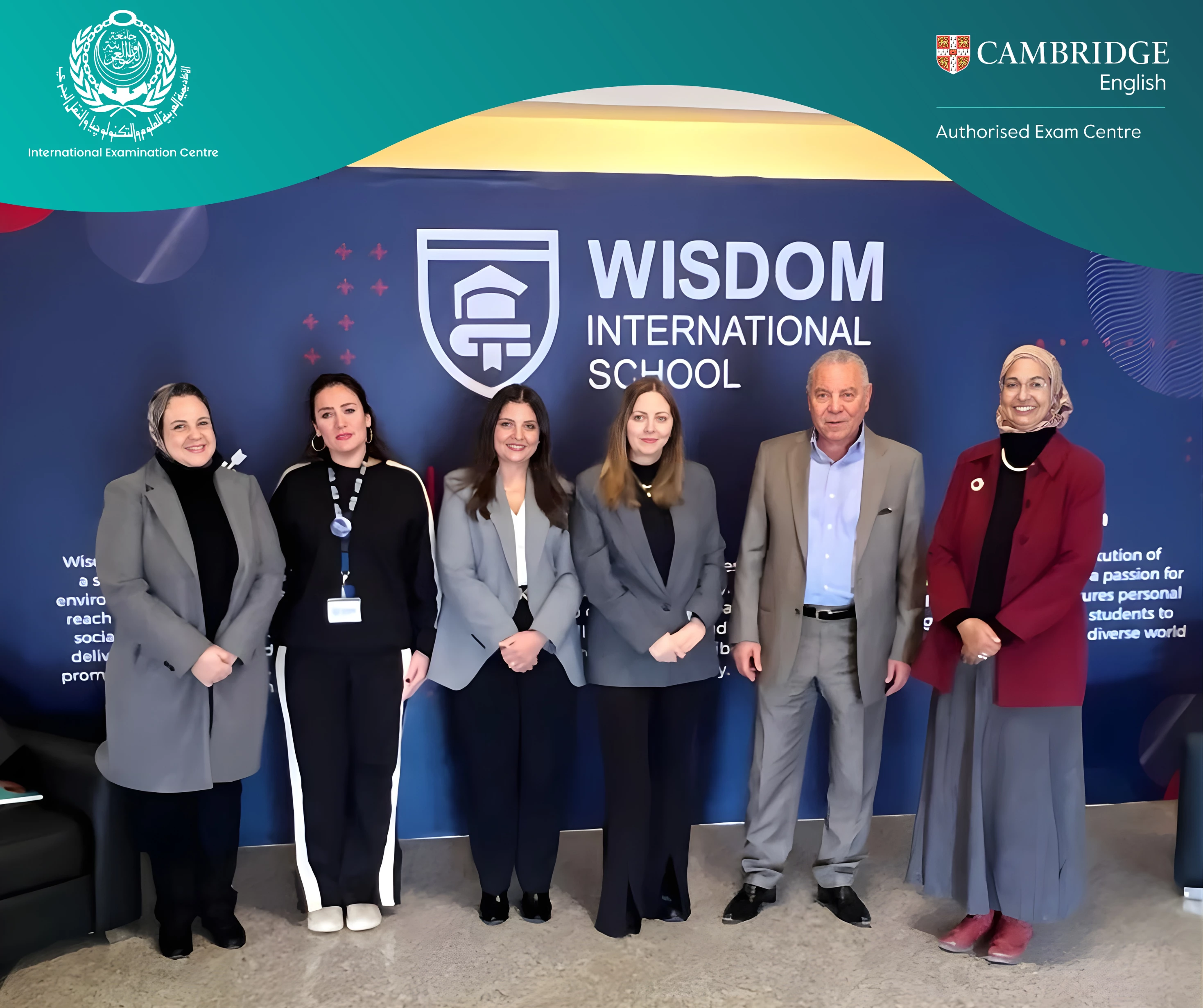The International Examination Centre  is ecstatic for the formalisation of its partnership with Wisdom International School3