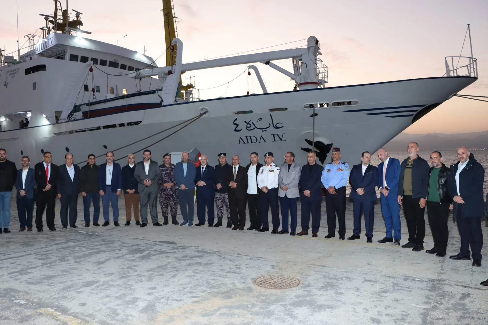 سعادة رئيس الأكاديمية يستقبل معالي مدير عام الهيئة البحرية الأردنية