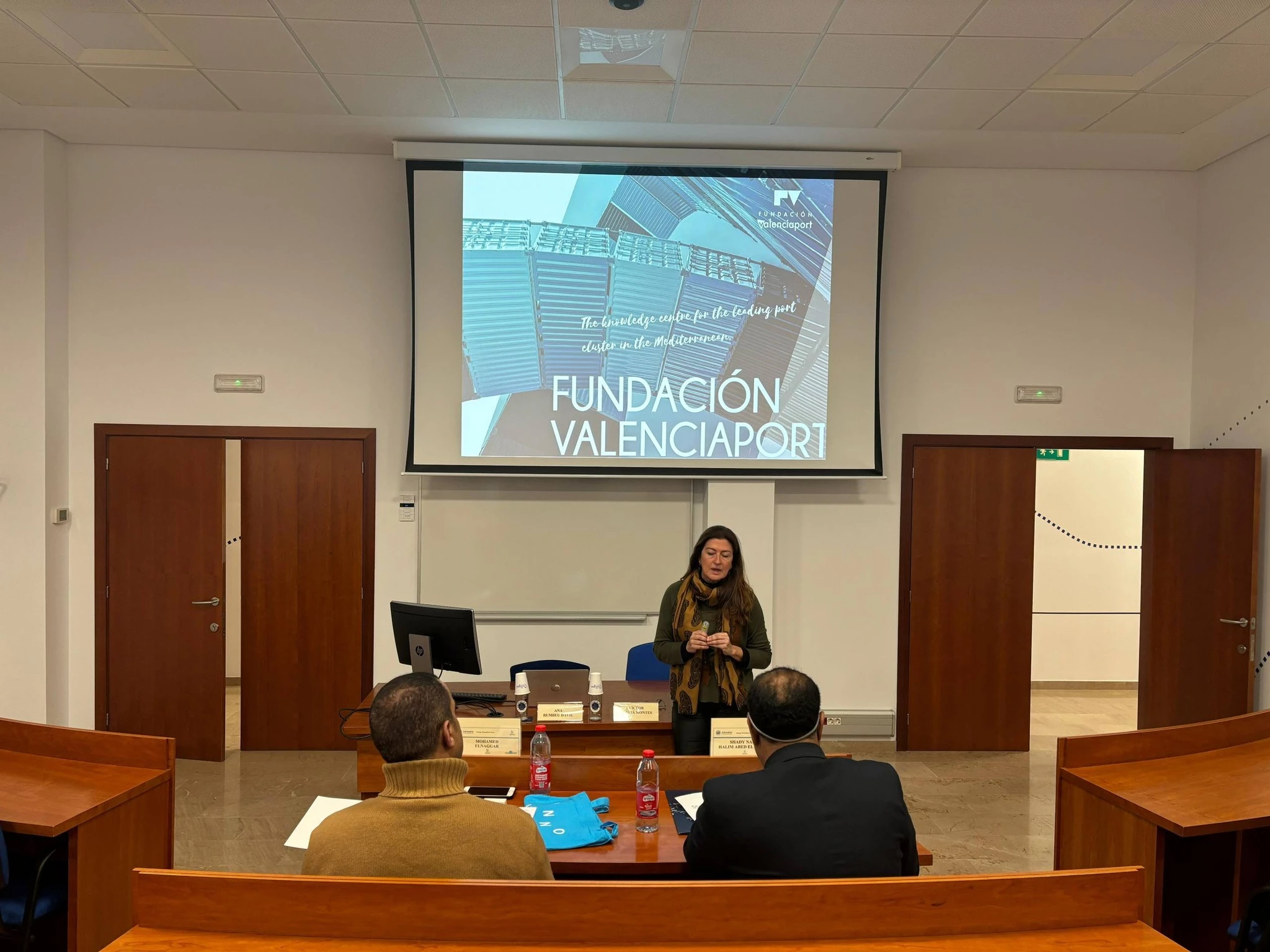 Launch of the First Phase of the Program Towards Sustainable Energy Systems in Port Logistics in Cooperation with the Port of Valencia Foundation Spain3