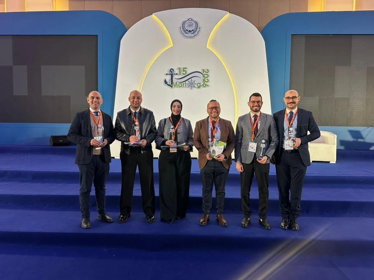 The College of International Transport and Logistics – Aswan Branch Demonstrates Distinguished Academic Excellence at MARLOG 15 through the Presentation of Six High-Impact Research Papers