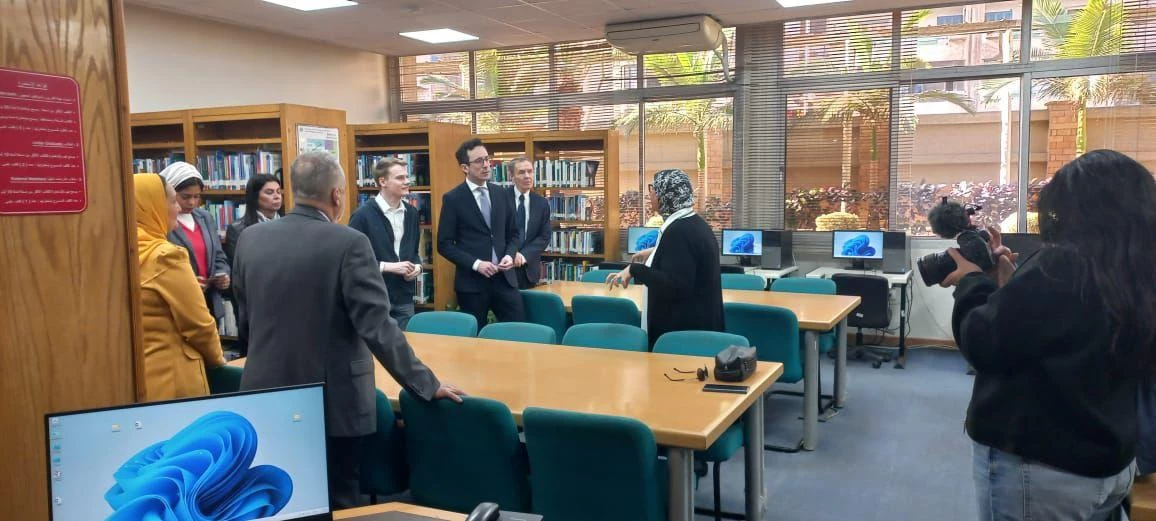 The German accreditation agency AQAS visit for the accreditation of Media Bachelor programs at the Colleges of Language and Communication.