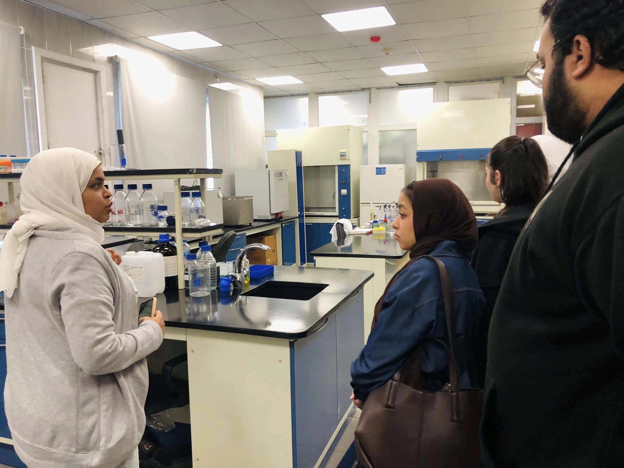 Biomedical Engineering Students Visit the Medical Research Center at Alexandria University7