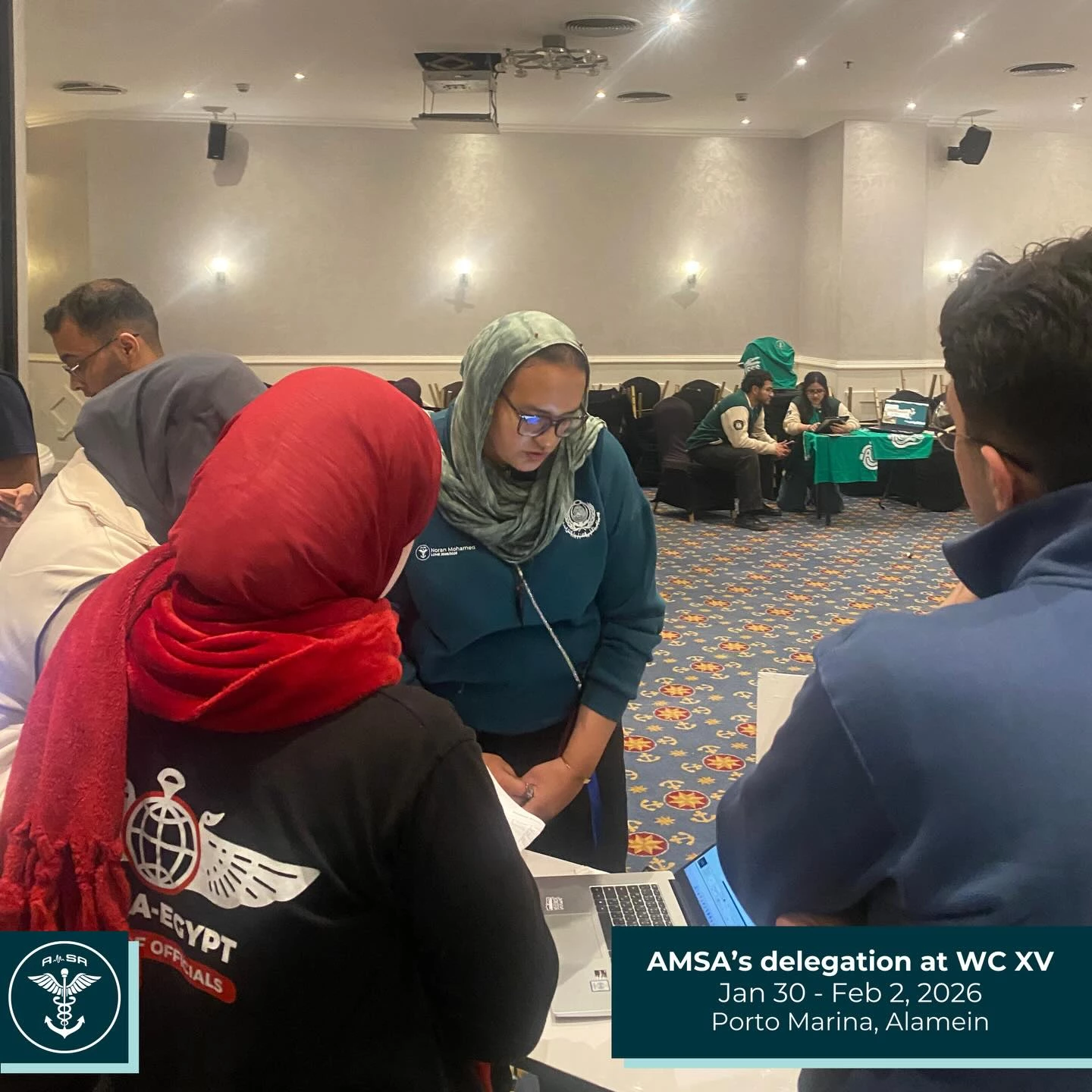 Outstanding Participation of AMSA-AAST in the Winter Camp7