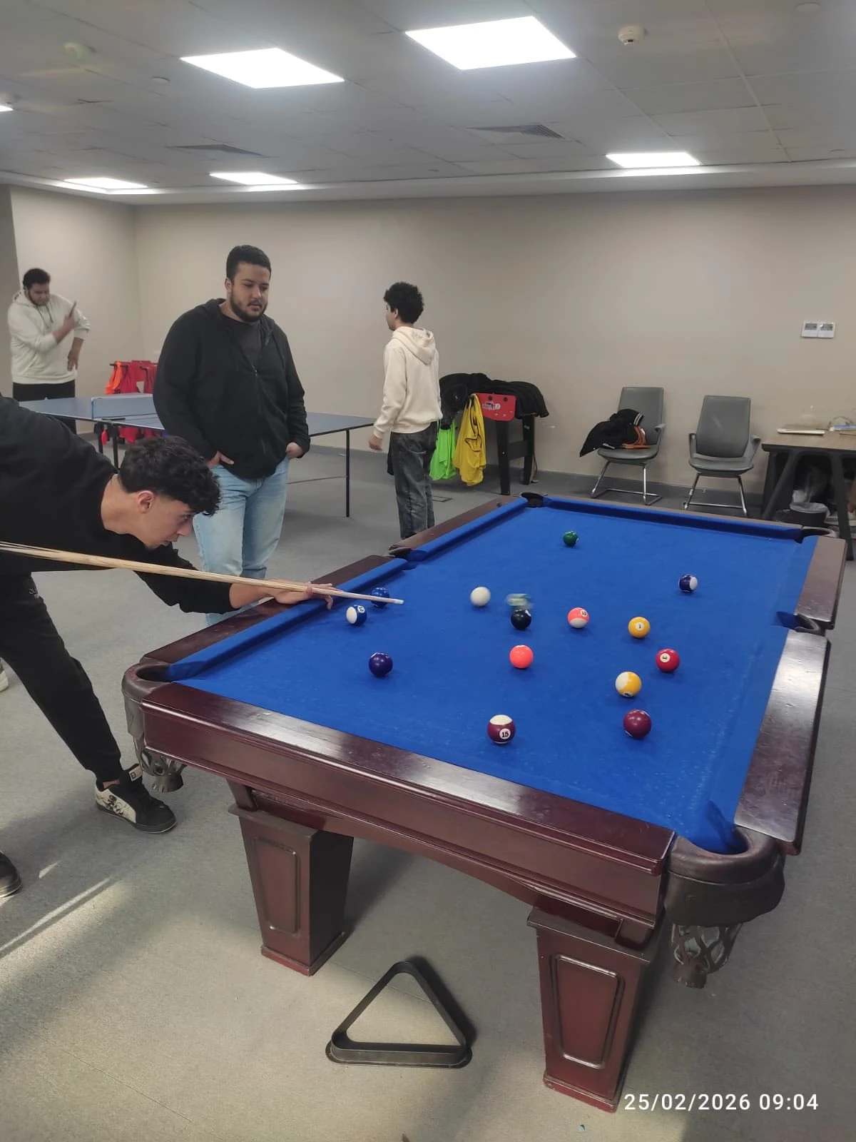 Continuation of the Billiards and Doubles Table Tennis Championshi3