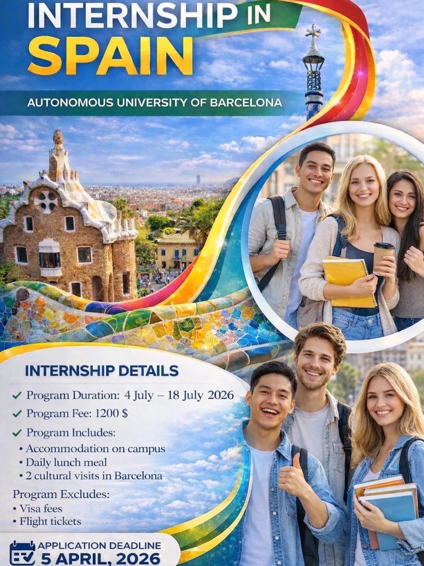 Internship in spain Autonomous University of Barcelona