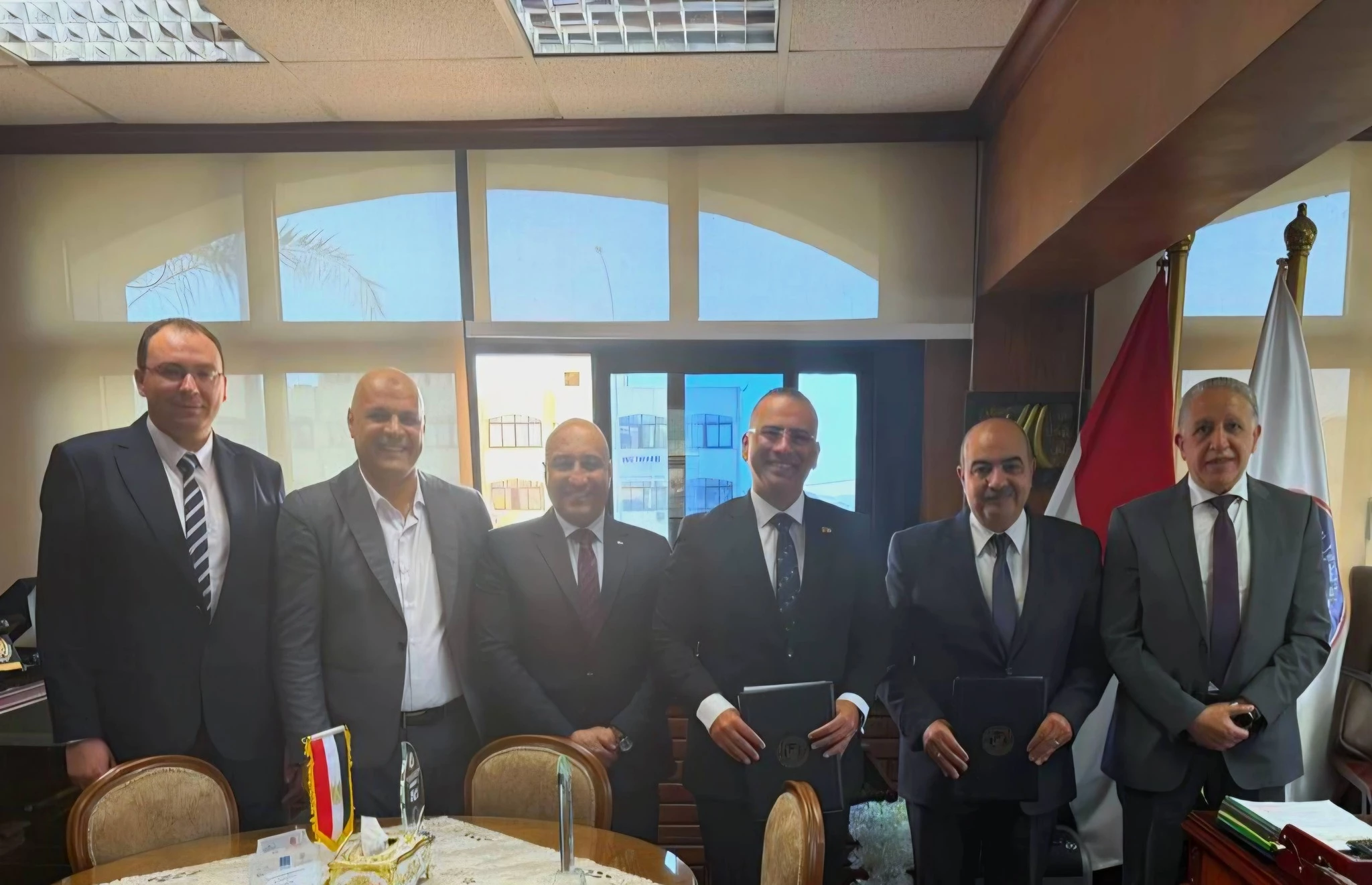 Renewal of the Training Agreement for the Fourth Consecutive Year with Damietta Container & Cargo Handling Company3