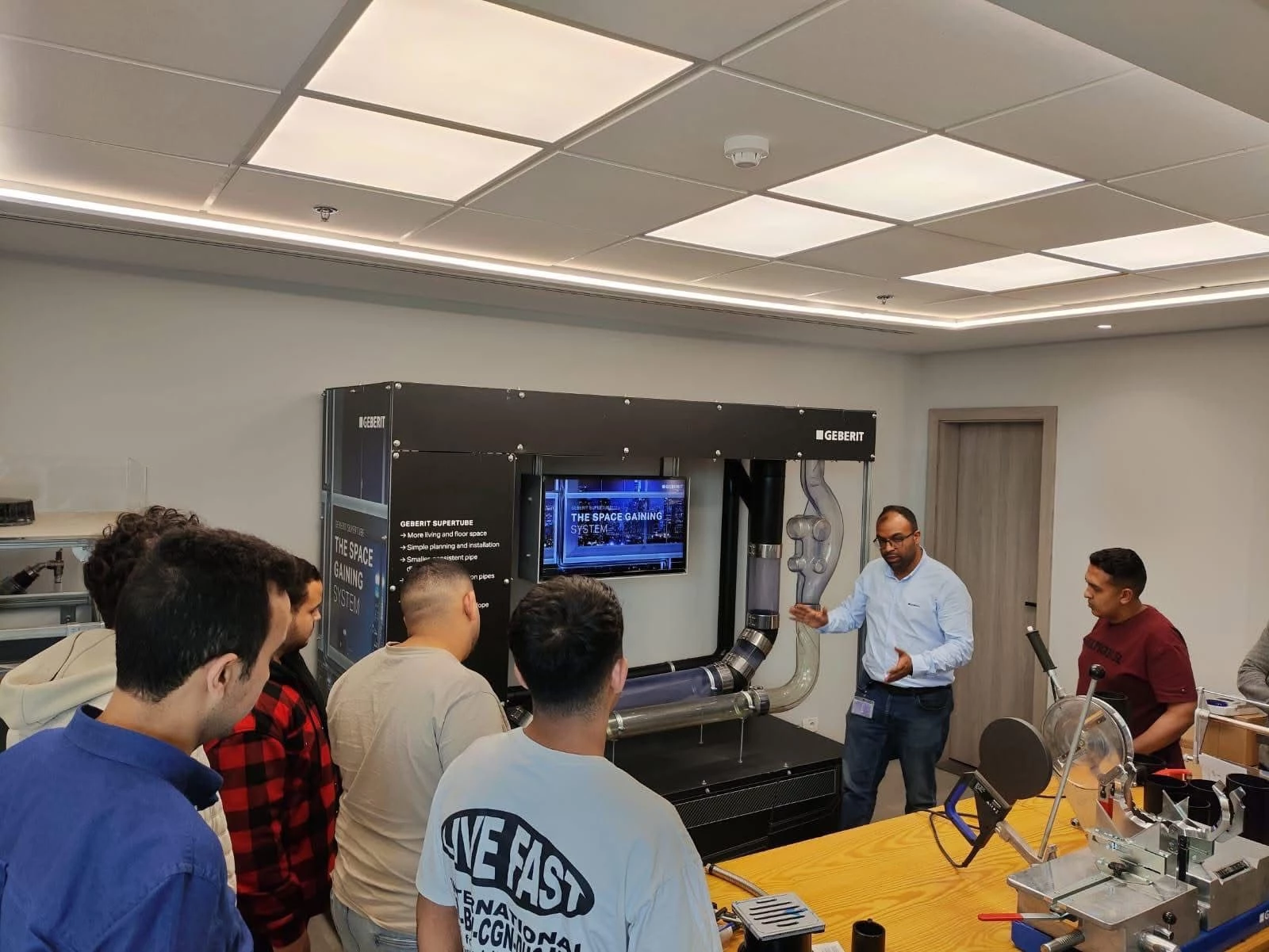 Technical Training Visit to Geberit by Mechanical Engineering Students6