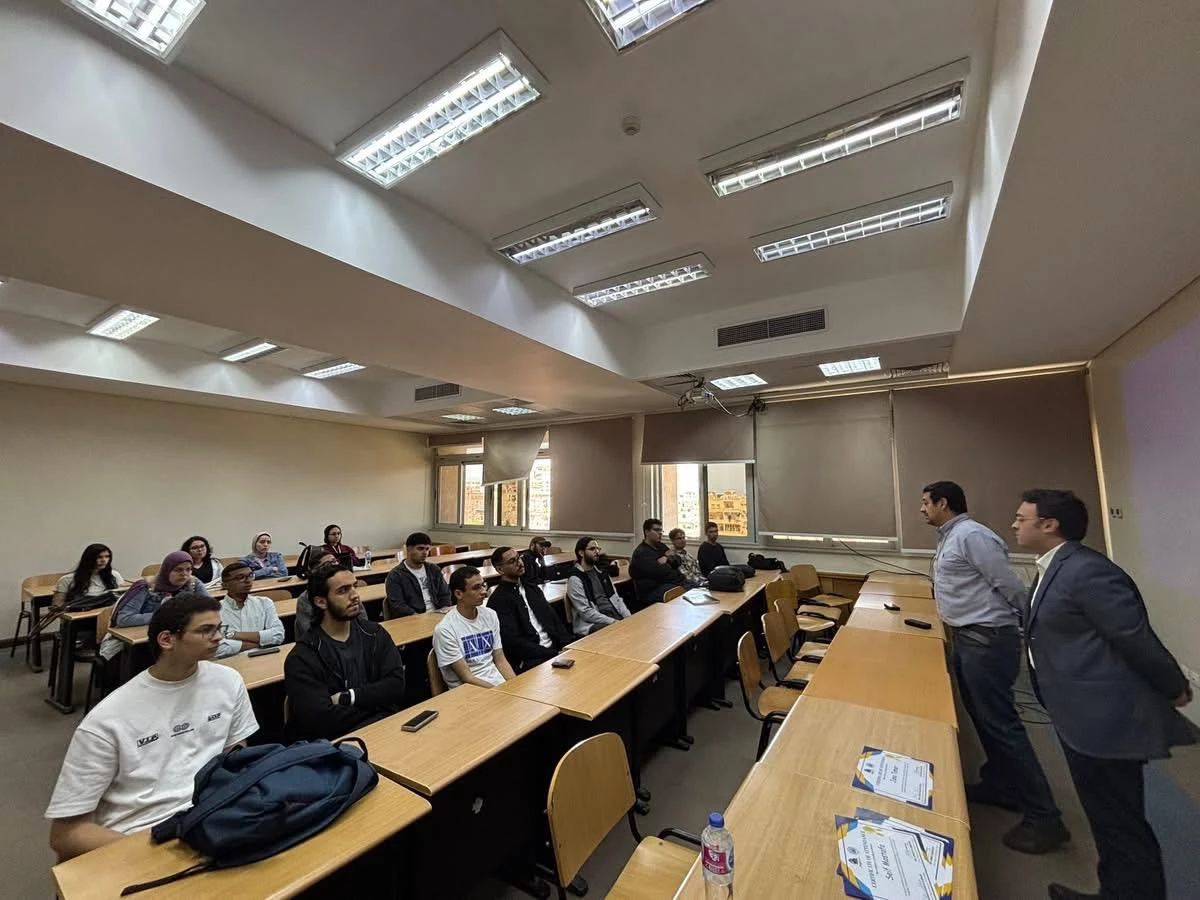 Awarding of Completion Certificates for the Educational Workshop to Students of the College of Engineering and Technology at the Main Campus in Abu Qir3