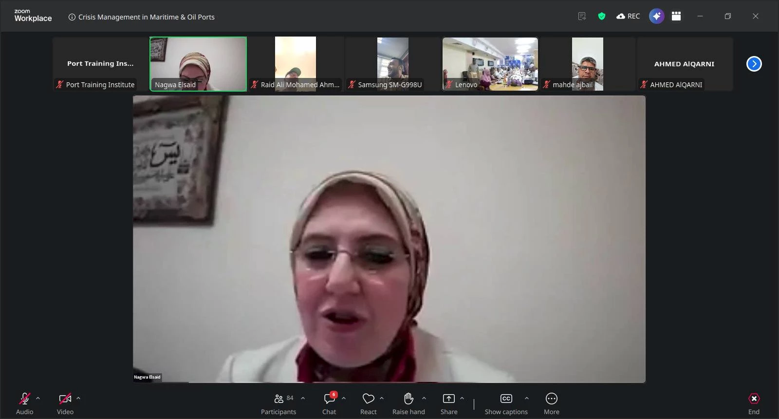 Launch of the Largest International Training Program in Crisis Management... Over 103 Participants from 6 Arab Countries in the Crisis Management in Marine and Oil Ports program3