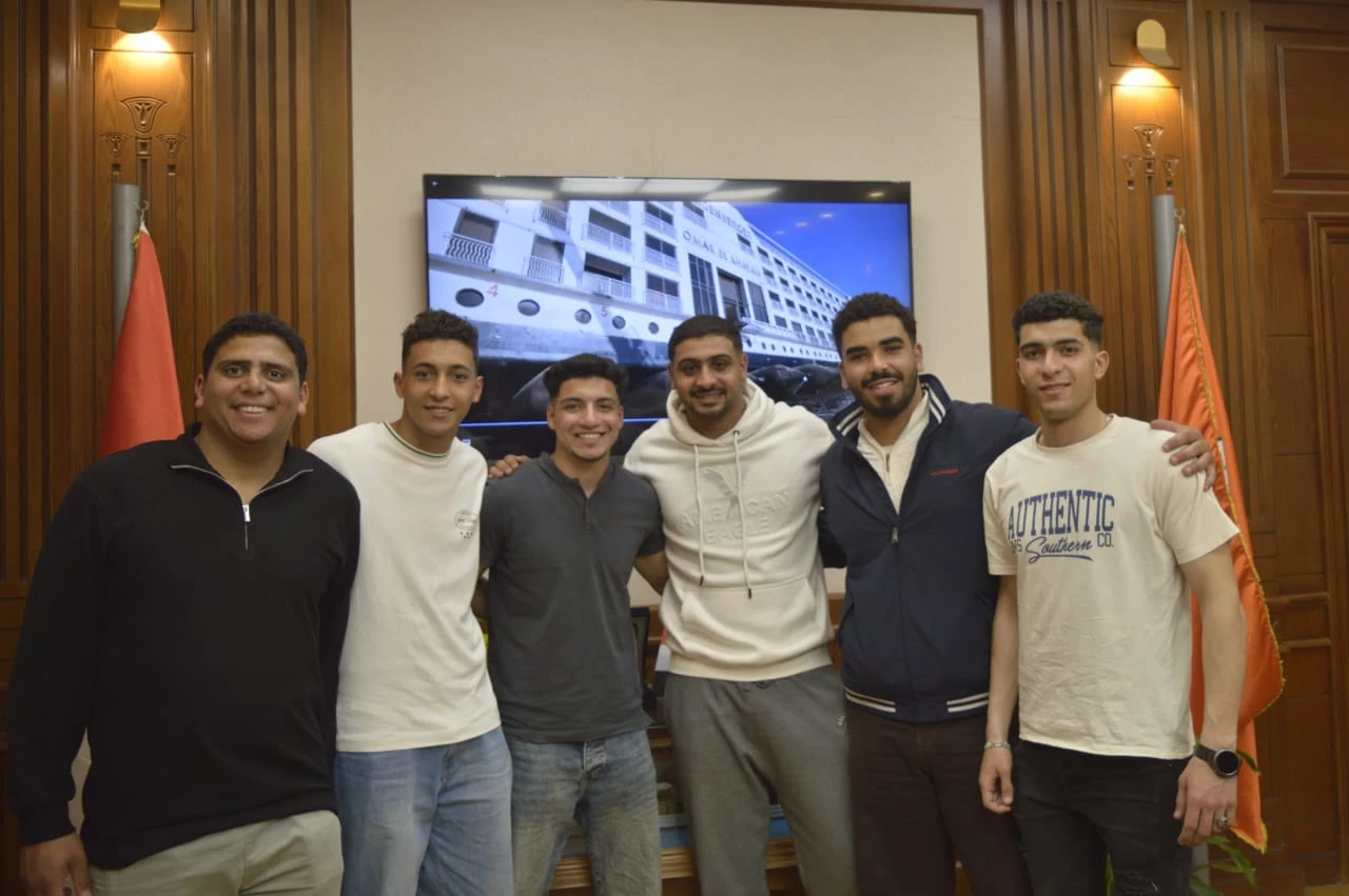 The Cultural and Social Activities Department in Abu Qir organized a scientific trip for marine engineering students to the Ma'asara Shipyard and the Grand Egyptian Museum to enhance practical knowledge and link study with industry – Thursday, April 9, 202614