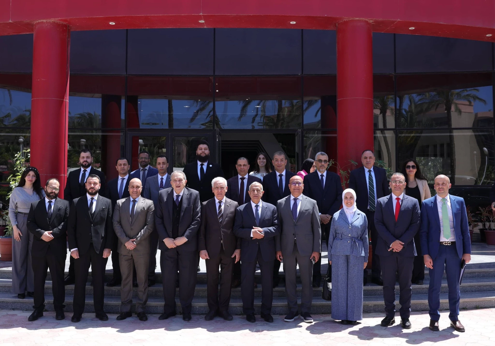 President of the Arab Academy Receives High-Level Delegation from the General Union of Chambers of Commerce, Industry, and Agriculture of Libya to Discuss Means of Joint Cooperation3