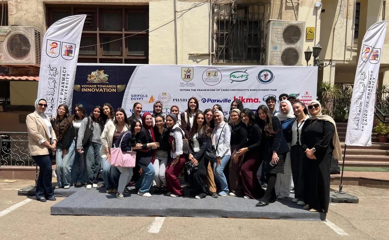 AASTMT Pharmacy Students Participate in Cairo University Career Fair