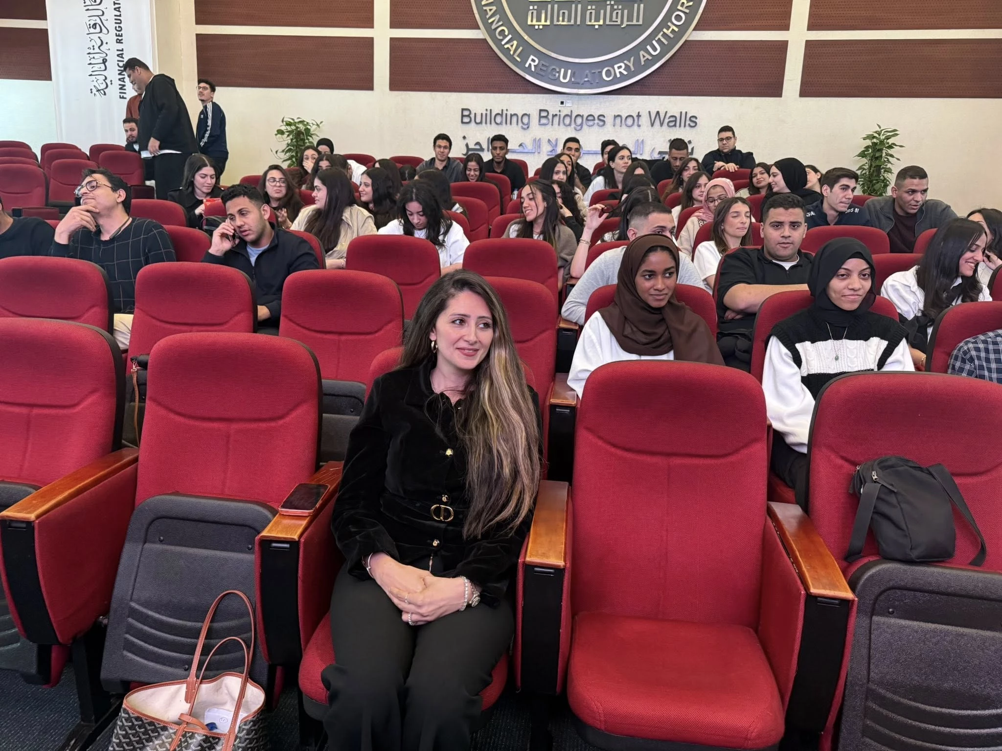 The Cultural and Social Activities Department in Miami organized a scientific visit for students from the Business Administration Department (French Program) and the Finance and Commerce Departments at the College of Management and Technology to the General Authority for Financial Supervision to enhance financial literacy and build students' capabilities – Monday, April 28, 20267