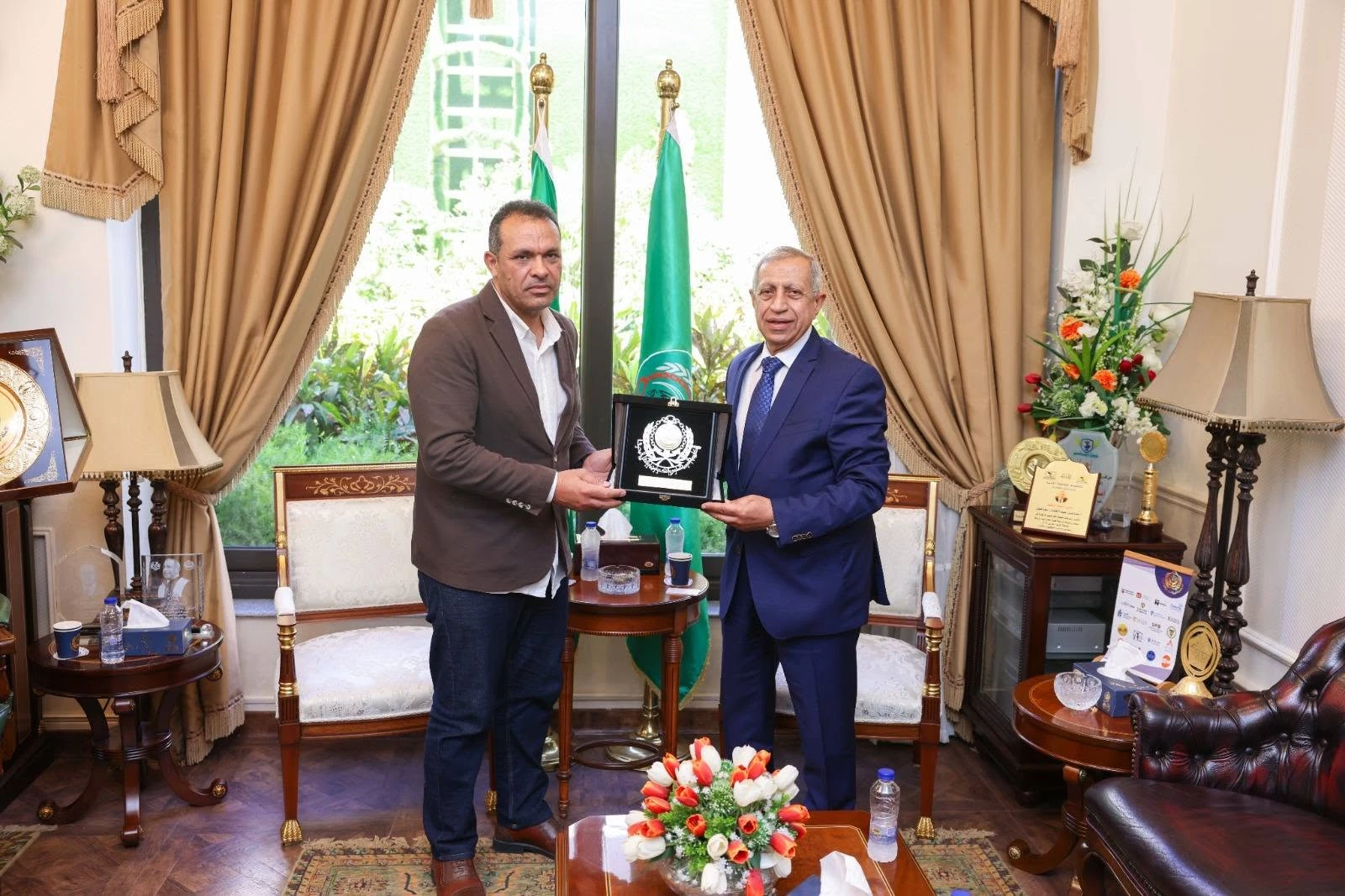 The Deanship of Student Affairs organized a visit for students from Mansoura National University to the Academy as part of the summer camp in Alexandria | July 24-30, 20267