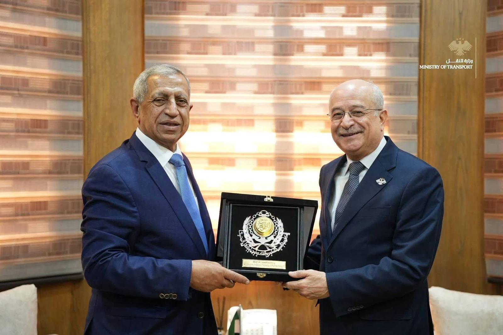 مباحثات بين وزير النقل السوري ورئيس الأكاديمية العربية لتوطين الذكاء الاصطناعي