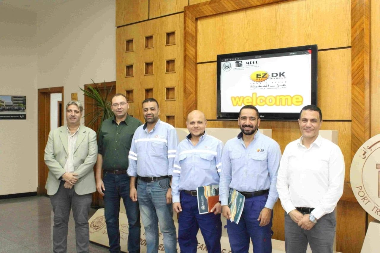 Ezz Steel Dekheila Delegation Visits Port Training Institute at the Arab Academy to Explore Expanded Cooperation Opportunities3