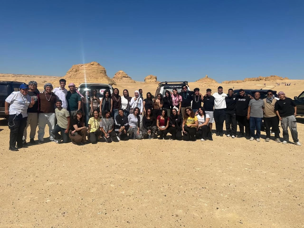 AASTMT Student Affairs Organizes a Recreational Trip to Fayoum Featuring Nature, Safari Adventures, and Outdoor Activities – October 9, 202618
