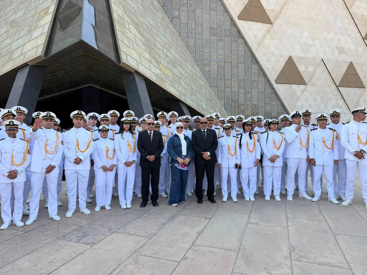 AASTMT Student Affairs Organizes a Visit to the Grand Egyptian Museum for Maritime Transport Students – October 23, 20263