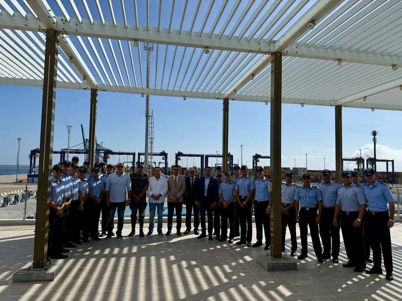 Field Visit to Abu Qir Container Terminal – Alexandria  Hutchison Ports – Abu Qir Container Terminal19