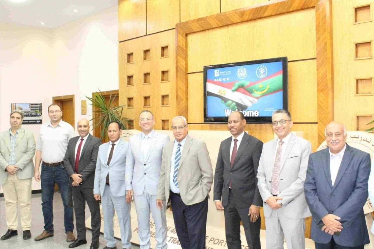 Port Training Institute Welcomes a Delegation from Mauritania Ministry of Fisheries and Maritime and Port Infrastructure in Alexandria3