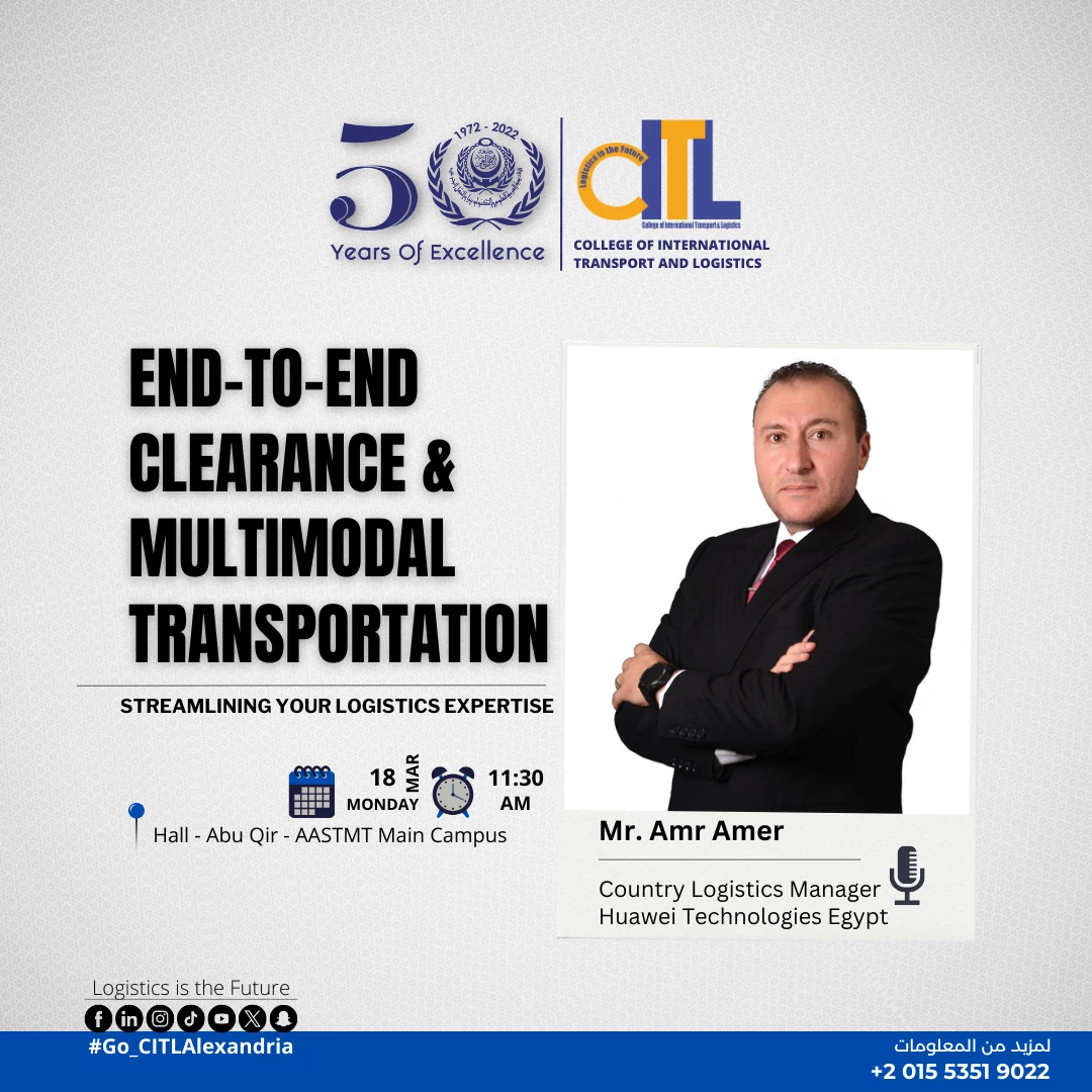 End-to-End Clearance & Multimodal transportation
