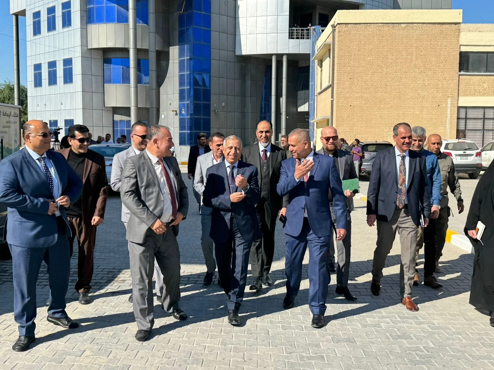 Meeting of the President of Arab Academy for Science, Technology & Maritime Transport  (AASTMT) and a Delegation from Port Training Institute (PTI) with the Iraqi Minister of Transport4